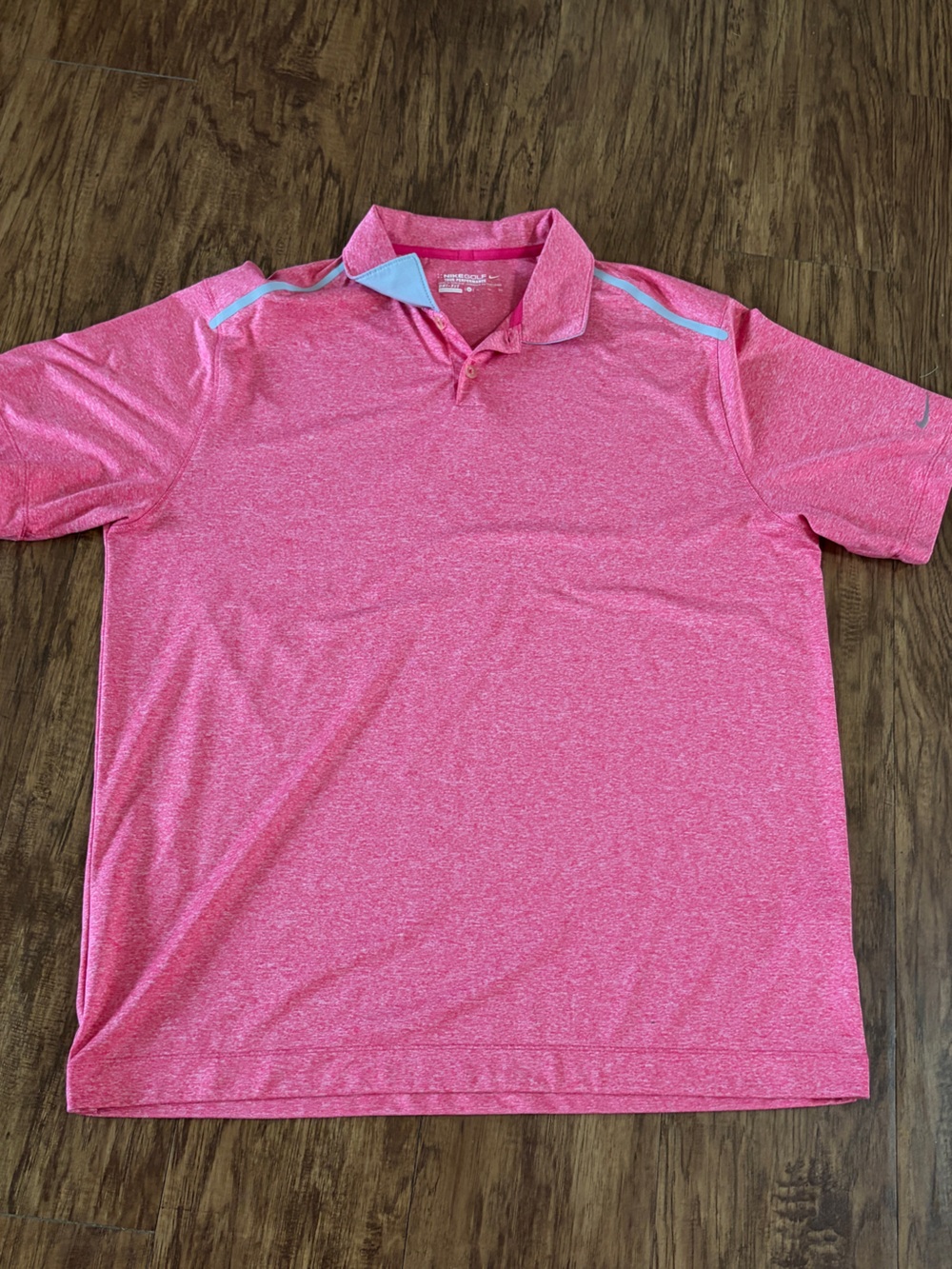 Nike Golf Heathered Fuchsia Polo